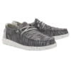Hey Dude Ladies Wendy Sox Dark Grey Shoes 121923008