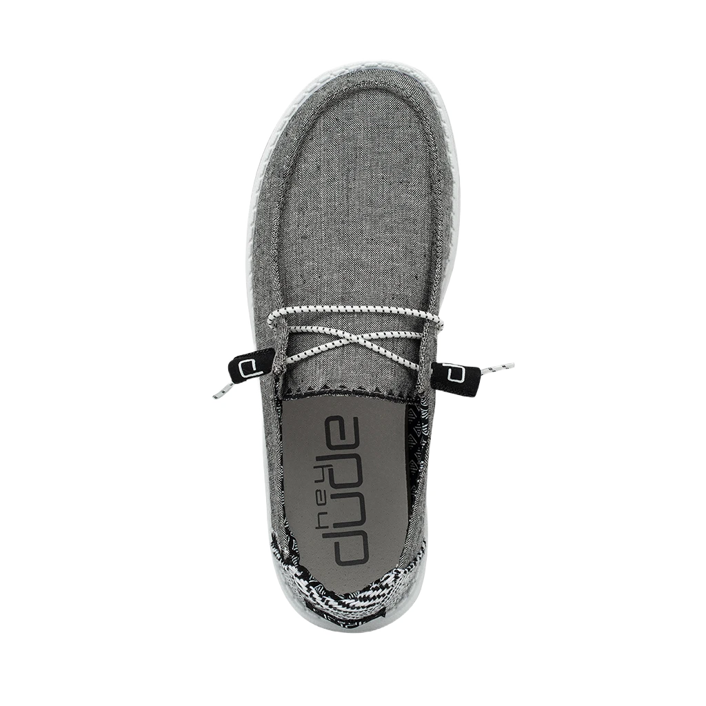 Hey Dude Ladies Wendy Chambray Onyx Shoes 121414203 2 Hey Dude Ladies Wendy Chambray Onyx Shoes 121414203 - Image 2