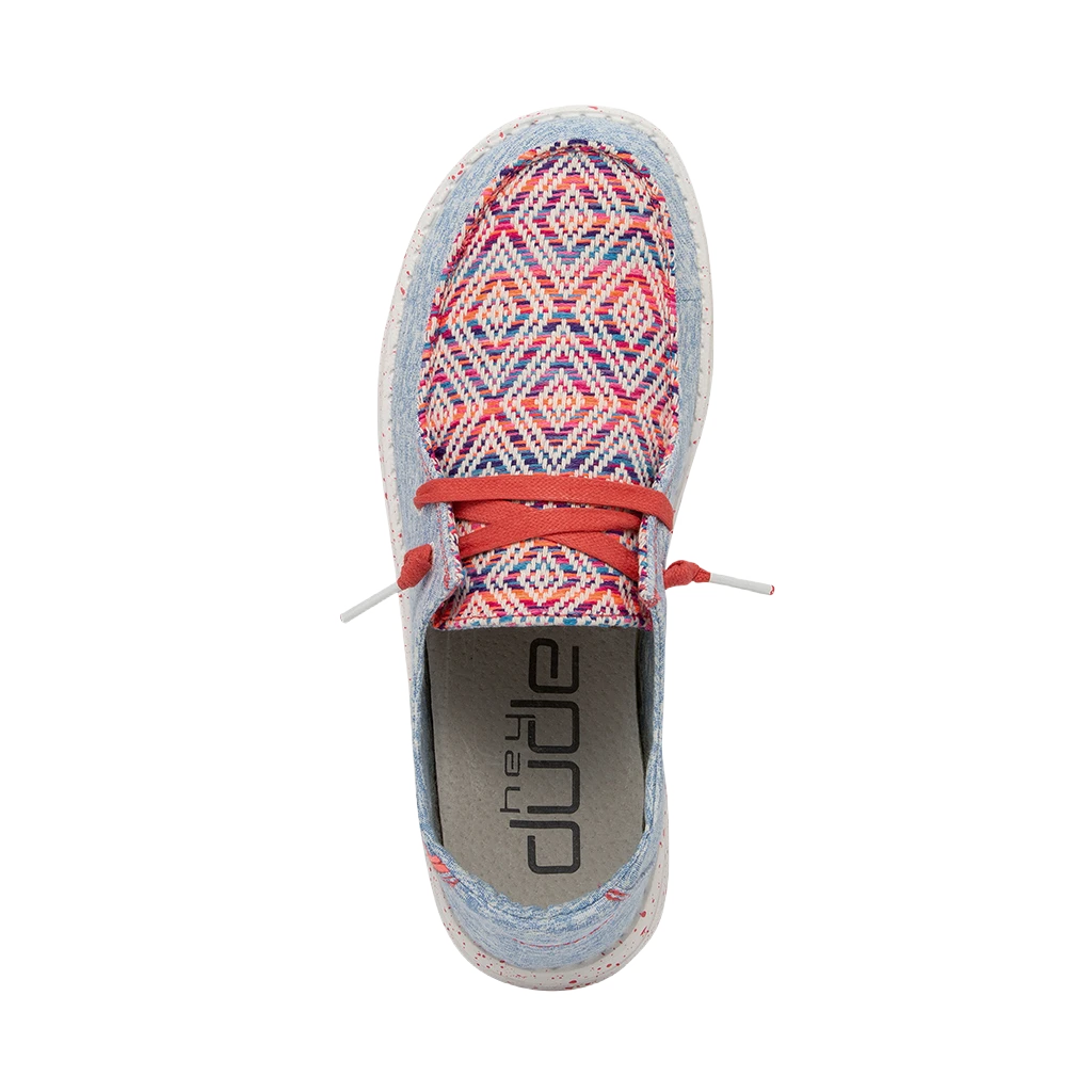 Hey Dude Hey Ladies Dude Wendy Playa Fiesta Rojo Slip On Shoes 121416854 2 Hey Dude Hey Ladies Dude Wendy Playa Fiesta Rojo Slip On Shoes 121416854 - Image 2