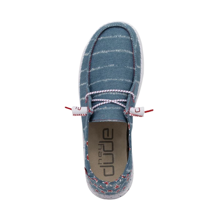 Hey Dude Wendy Denim Star Shoes 121412415 2 Hey Dude Wendy Denim Star Shoes 121412415 - Image 2