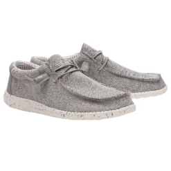 Hey Dude Men's Wally Sox Ash Shoes 110353500