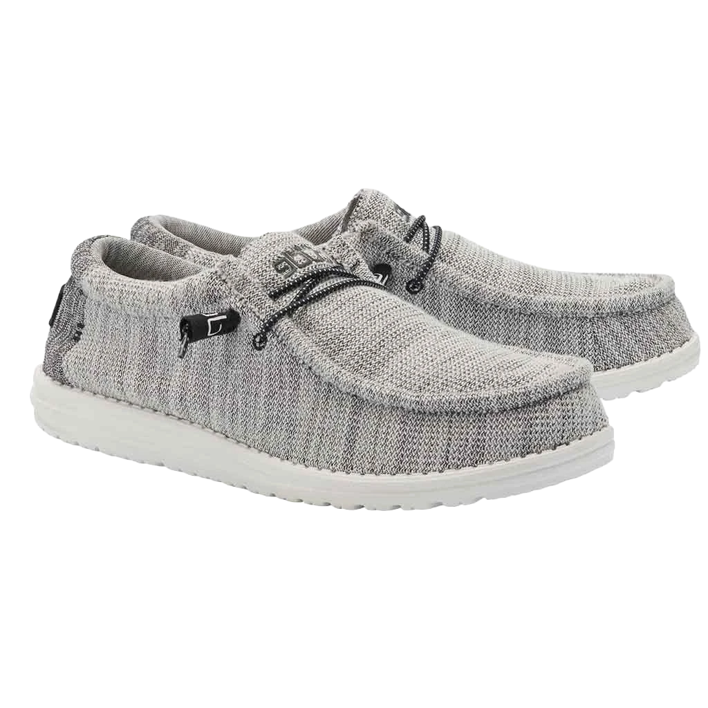 Hey Dude Men's Wally Stretch Yin & Yang Shoes 110383266 1 Hey Dude Men's Wally Stretch Yin & Yang Shoes 110383266