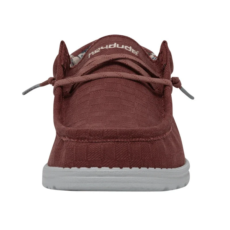 'Hey Dude' Men's Wally Break Cali - Henna - Image 4