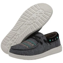 'Hey Dude' Wendy Annex Rodeo - Black -Hey Dude Shop SS22 W 122323413 WENDY ANNEX RODEO BLACK LEFT 3 42150 1024x1024@2x