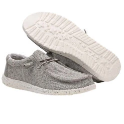 Hey Dude Men's Wally Sox Ash Shoes 110353500 -Hey Dude Shop ash2