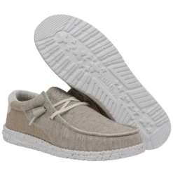 Hey Dude Men's Wally Stitch Dirt Road Beige Slip On Shoes 40021-2Z7 7 Hey Dude Men's Wally Stitch Dirt Road Beige Slip On Shoes 40021-2Z7 -Hey Dude Shop dirtroad