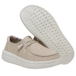Hey Dude Ladies Wendy Rise Stretch Dove Beige Slip On Shoes 40076-1KV 7 Hey Dude Ladies Wendy Rise Stretch Dove Beige Slip On Shoes 40076-1KV -Hey Dude Shop dovebeige2