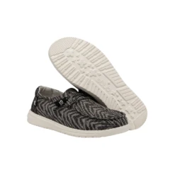 Hey Dude Ladies Wendy Woven Zebra Black Shoes 121414740 8 Hey Dude Ladies Wendy Woven Zebra Black Shoes 121414740 -Hey Dude Shop gfghshs