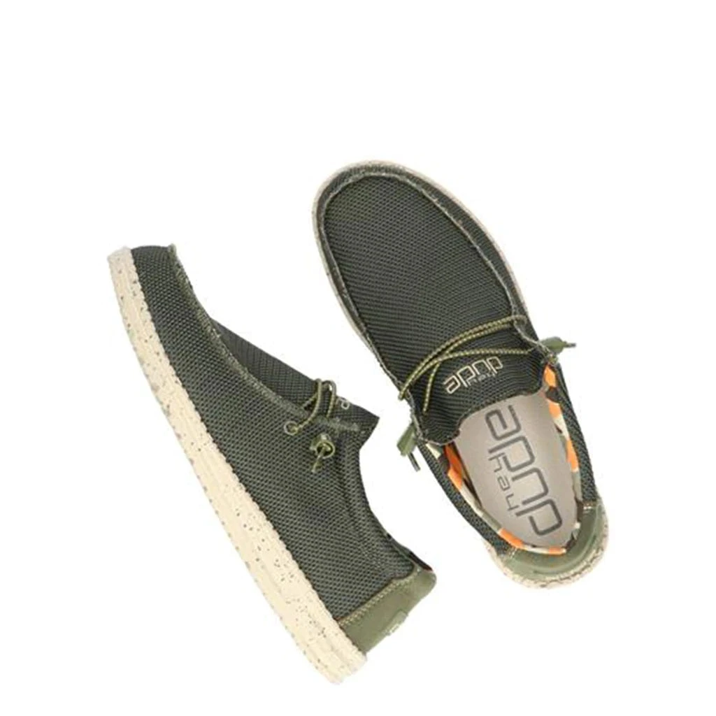 'Hey Dude' Men's Wally Sox - Pine 3 'Hey Dude' Men's Wally Sox - Pine - Image 3