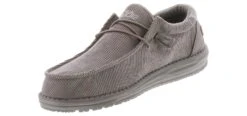 Hey Dude Corduroy Night Owl Men’s Casual Shoe -Hey Dude Shop heydude 110063243 wallycorduroynightowl grey05 3