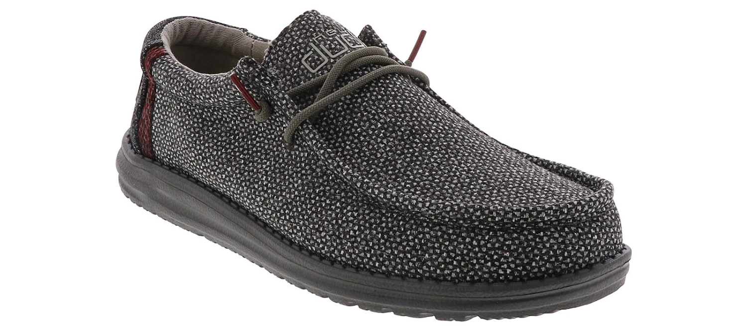 Hey Dude Wally Magnetite Men’s Casual Shoe 1 Hey Dude Wally Magnetite Men’s Casual Shoe