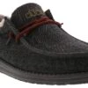 Hey Dude Wally Black Shell Men’s Casual Shoe