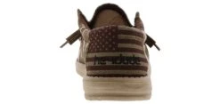 Hey Dude Wally Camo Men’s Casual Shoe -Hey Dude Shop heydude 110067037 wallycamoflag brown03
