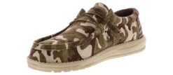 Hey Dude Wally Camo Men’s Casual Shoe -Hey Dude Shop heydude 110067037 wallycamoflag brown05