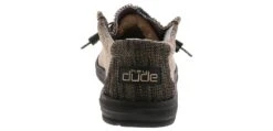 Hey Dude Wally Sox Timber Wolf Men’s Casual Shoe -Hey Dude Shop heydude 110350622 wallysoxtimberwolf brown03
