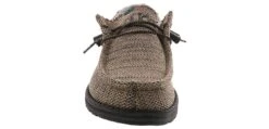 Hey Dude Wally Sox Timber Wolf Men’s Casual Shoe -Hey Dude Shop heydude 110350622 wallysoxtimberwolf brown06
