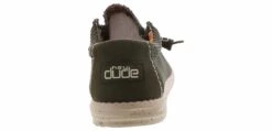 Hey Dude Wally Sox Musk Men’s Casual Shoe -Hey Dude Shop heydude 110358700 wallysoxmusk grey03