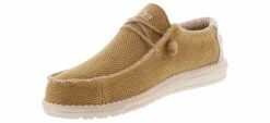 Hey Dude Wally Braided Men’s Casual Shoe -Hey Dude Shop heydude 110623158 wallybraidedocra tan05