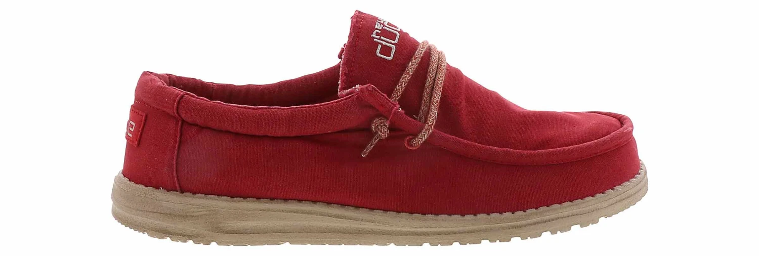 Hey Dude Wally Washed Men’s Casual Shoe 2 Hey Dude Wally Washed Men’s Casual Shoe - Image 2