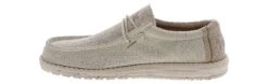 Hey Dude Wally Eco Linen Cottonwood Men’s Casual Shoe -Hey Dude Shop heydude 112473386 wallyecolinencottonwood tan04