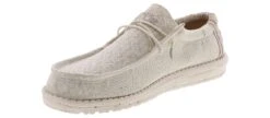 Hey Dude Wally Eco Linen Cottonwood Men’s Casual Shoe -Hey Dude Shop heydude 112473386 wallyecolinencottonwood tan05
