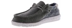 Hey Dude Wally Stitch Men’s Casual Shoe -Hey Dude Shop heydude 112553430 wallystitcheveningcruise grey05