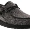 Hey Dude Wally Stitch StormCloud Men’s Casual Shoe