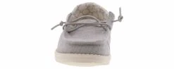 Hey Dude Wendy Youth Linen Girls' (11-3) Casual Shoe -Hey Dude Shop heydude 130123096 wendyylinen grey06 1