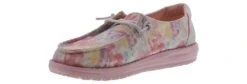 Hey Dude Wendy Taffy Youth Girls’ (11-4) Casual Shoe -Hey Dude Shop heydude 130125085 wendyyouthpinktaffydye pink05