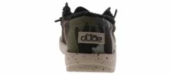 Hey Dude Wally Funk Camo Sherpa Boys’ (11-6) Casual Shoe -Hey Dude Shop heydude 130147119 wallyfunkcamosherpa grey03