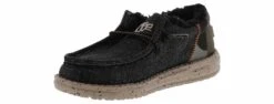 Hey Dude Wally Funk Camo Sherpa Boys’ (11-6) Casual Shoe -Hey Dude Shop heydude 130147119 wallyfunkcamosherpa grey05