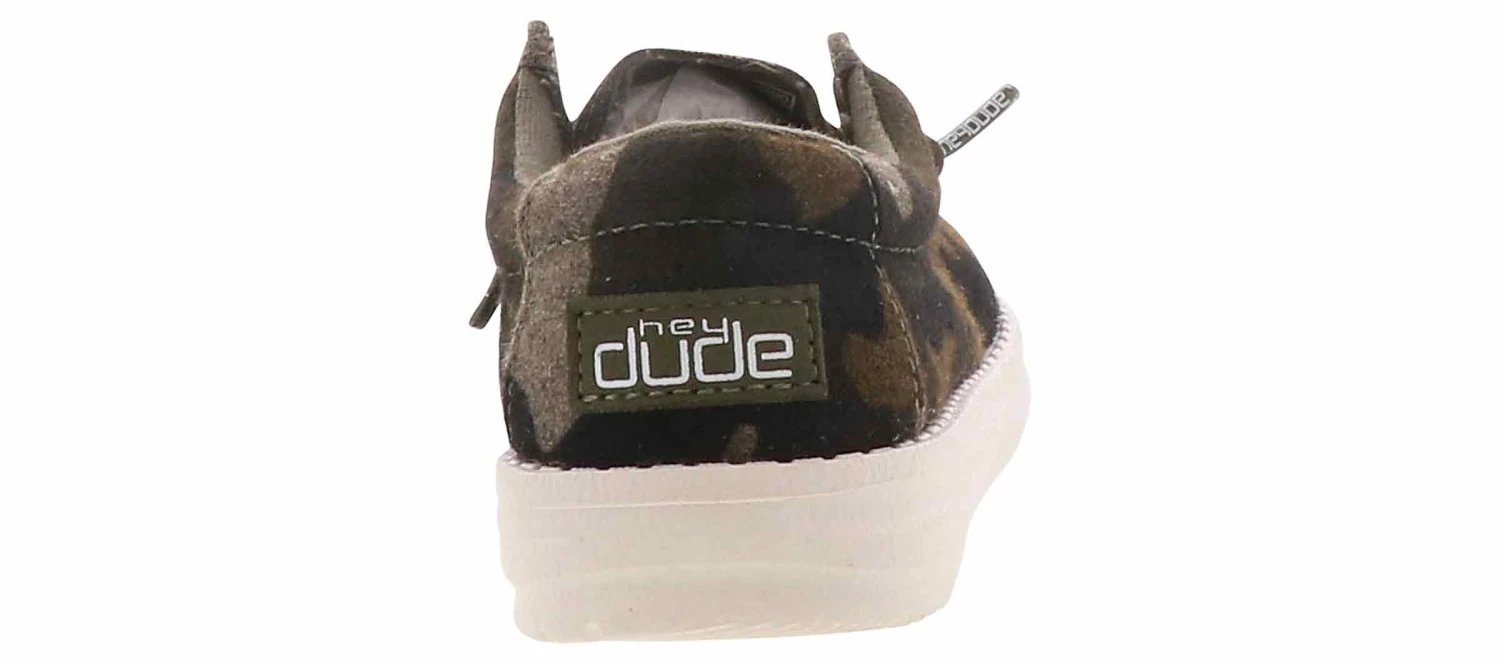 Hey Dude Wally Linen Toddler Boys’ (5-10) Casual Shoe 2 Hey Dude Wally Linen Toddler Boys’ (5-10) Casual Shoe - Image 2