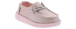 Hey Dude Wendy Toddler Girls’ (5-10) Casual Shoe -Hey Dude Shop heydude 160026833 wendytoddlersparklingpink pink01