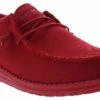 Hey Dude Wally Funk Mono Red Men’s Casual Shoe