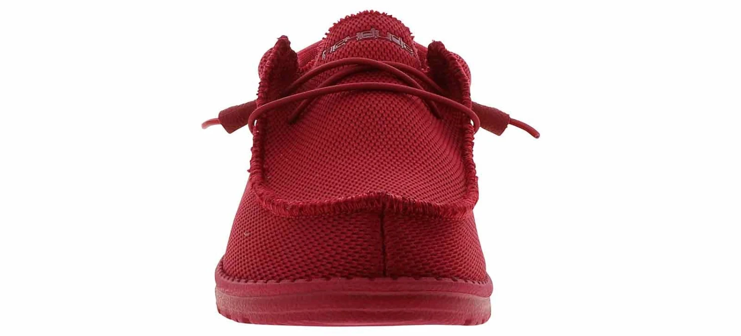 Hey Dude Wally Funk Mono Red Men’s Casual Shoe 6 Hey Dude Wally Funk Mono Red Men’s Casual Shoe - Image 6