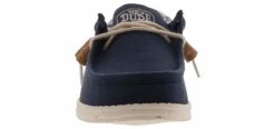 Hey Dude Wally Linen Natural Men’s Casual Shoe 11 Hey Dude Wally Linen Natural Men’s Casual Shoe -Hey Dude Shop heydude 40015 410 wallylinen navy06