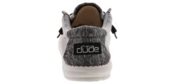 Hey Dude Wally L Stretch Yin & Yang Men’s Casual Shoe -Hey Dude Shop heydude 40025 ijg wallylstretchyinyang grey03
