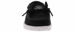 Hey Dude Wally Slub Toddler Boys’ (5-10) Casual Shoe 11 Hey Dude Wally Slub Toddler Boys’ (5-10) Casual Shoe -Hey Dude Shop heydude 40029 001 wallytoddlerslubcanvas black06