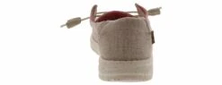 Hey Dude Wendy Chambray Women’s Casual Shoe -Hey Dude Shop heydude 40058 2bk wendychambraywhitenut white03