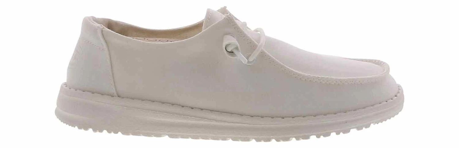 Hey Dude Wendy Slub Canvas Women’s Casual Shoe 2 Hey Dude Wendy Slub Canvas Women’s Casual Shoe - Image 2