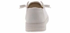 Hey Dude Wendy Slub Canvas Women’s Casual Shoe 8 Hey Dude Wendy Slub Canvas Women’s Casual Shoe -Hey Dude Shop heydude 40063 100 wendyslubwht white03