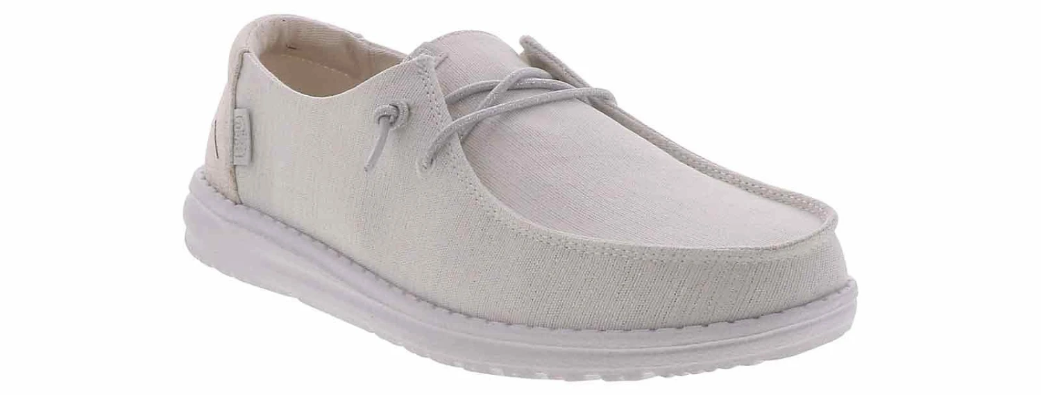 Hey Dude Wendy Glitter Cloud Dust Women’s Casual Shoe 1 Hey Dude Wendy Glitter Cloud Dust Women’s Casual Shoe