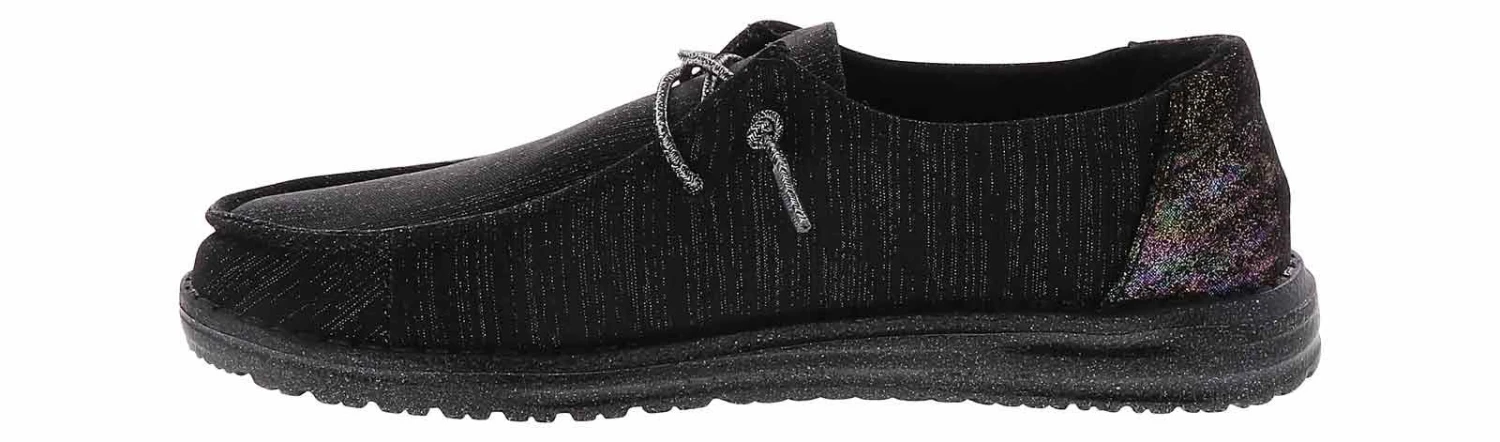Hey Dude Wendy Glitter Meteor Shower Women's Casual Shoe 4 Hey Dude Wendy Glitter Meteor Shower Women's Casual Shoe - Image 4