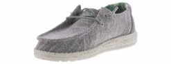 Hey Dude Wendy Stretch Pearl River Girls’ (11-6) Casual Shoe -Hey Dude Shop heydude 40111 1lb wendystretchyouthpearlriver grey05