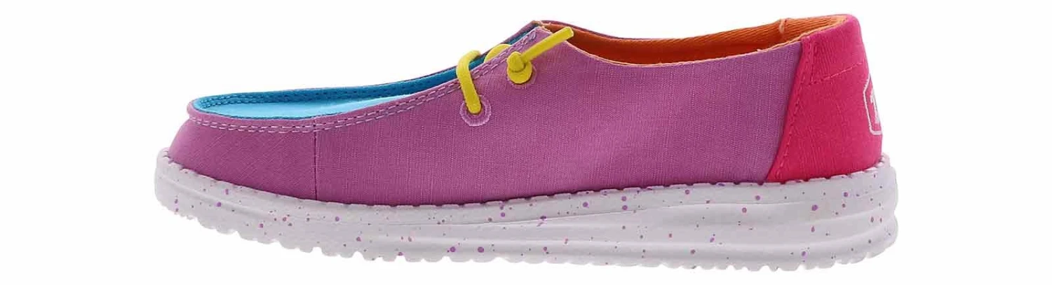 Hey Dude Wendy Youth Slub Color Girls’ (6-10) Shoe 4 Hey Dude Wendy Youth Slub Color Girls’ (6-10) Shoe - Image 4