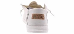 Hey Dude Wally Linen Men’s Casual Shoe -Hey Dude Shop heydude wallylinen 110790160 white203