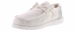 Hey Dude Wally Linen Men’s Casual Shoe -Hey Dude Shop heydude wallylinen 110790160 white205
