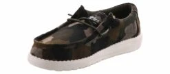 Hey Dude Wally Linen Camo Youth (11-6) Casual Shoe 10 Hey Dude Wally Linen Camo Youth (11-6) Casual Shoe -Hey Dude Shop heydude wallylinen 130157003 camo05