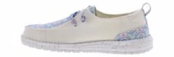 Hey Dude Wendy Women’s Casual Shoe -Hey Dude Shop heydude wendy zig zag wendy white04