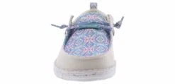 Hey Dude Wendy Women’s Casual Shoe -Hey Dude Shop heydude wendy zig zag wendy white06
